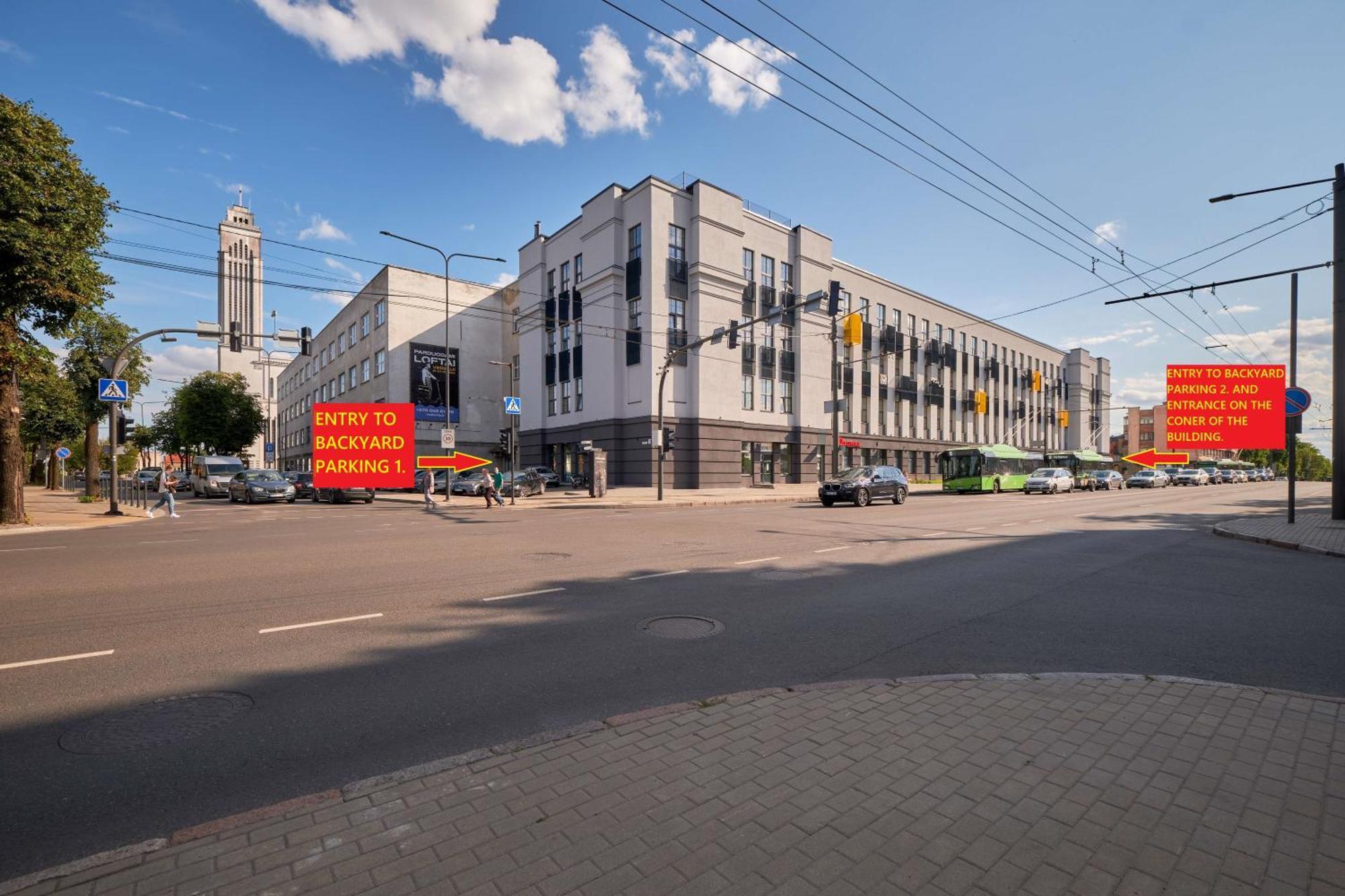 Queen Barbora Central Lofts カウナス エクステリア 写真